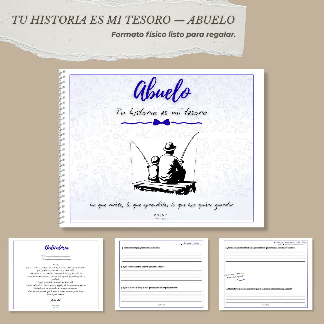 ABUELO: TU HISTORIA ES MI TESORO