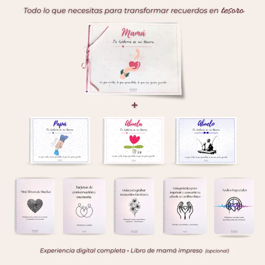 MAMÁ: TU HISTORIA ES MI TESORO