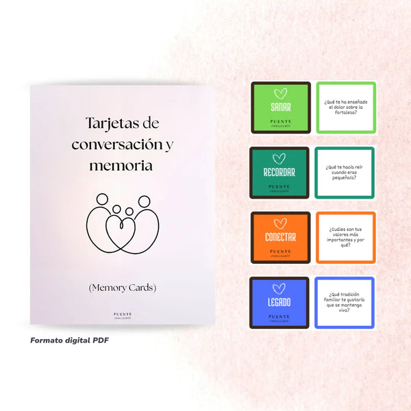 Tarjetas de conversación y memoria (PDF)